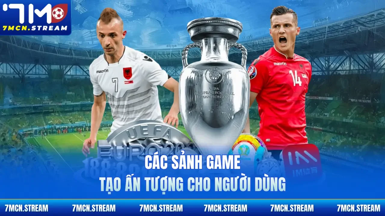 Các sảnh game tạo ấn tượng cho người dùng